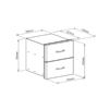 GrandFire Stainless Steel Double Drawer - Image 2