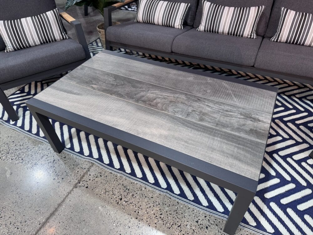Melton Craft Venus Deep Seat Setting 4pce - Charcoal - Floor Stock South Morang - Image 3