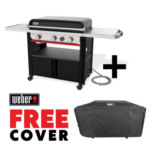 Weber Slate Premium Griddle (30in) with Free Cover