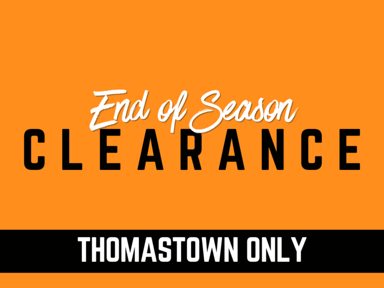 End of Season Sale